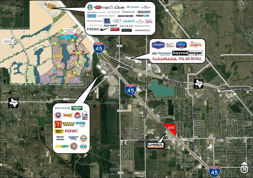More Photos Of Gulf Fwy @ FM-1765, Texas City Land For Sale