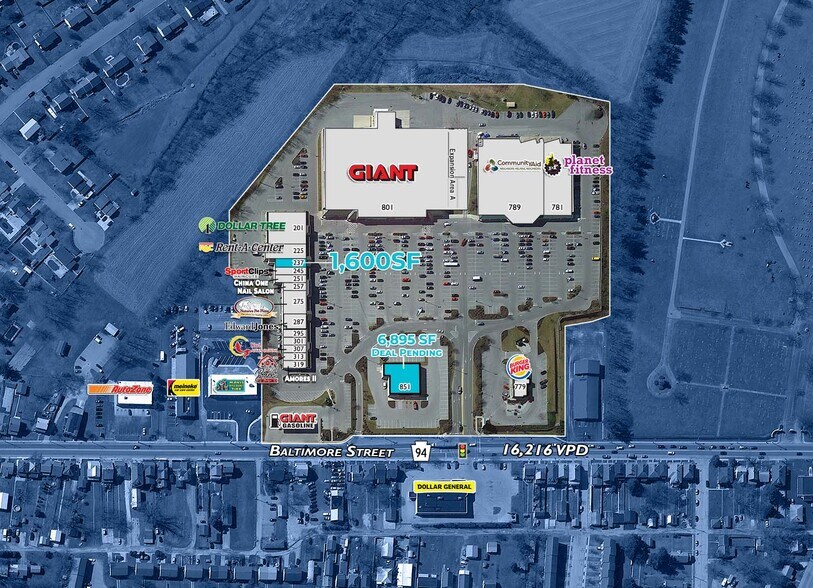 More Photos Of 783-845 Baltimore St, Hanover Unknown For Lease