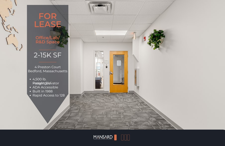 Primary Photo Of 4 Preston Ct, Bedford Office For Lease