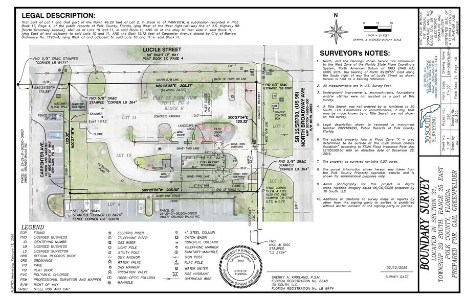 More Photos Of 1595 N Broadway Ave, Bartow Fast Food For Sale