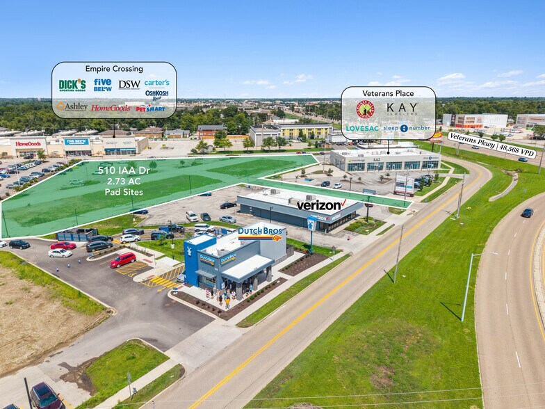More Photos Of 510 Iaa Dr, Bloomington Land For Lease