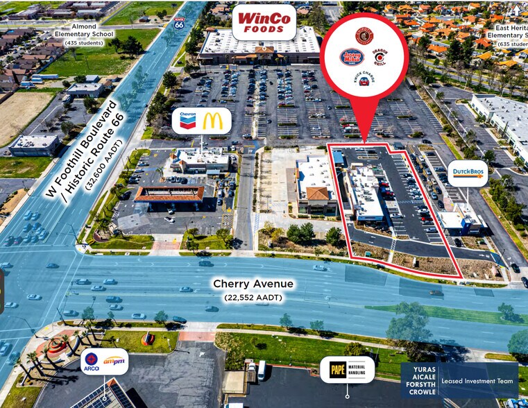 More Photos Of 8030 Cherry Ave, Fontana Fast Food For Sale