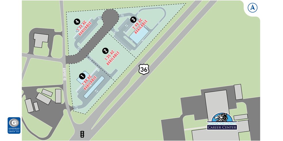 More Photos Of 23900 Airport Rd, Coshocton Land For Lease