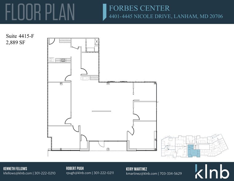 More Photos Of 4401-4445 Nicole Dr, Lanham Office For Lease
