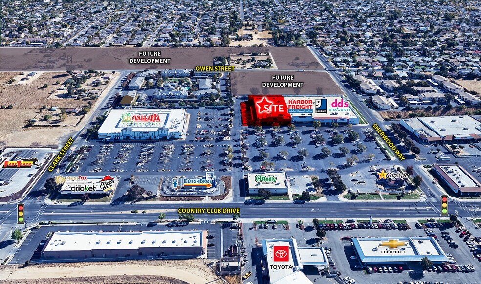 Primary Photo Of 1311-1333 Country Club Dr, Madera General Retail For Lease