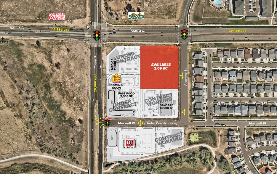 More Photos Of 56th Ave & Tower Road, Denver Land For Sale