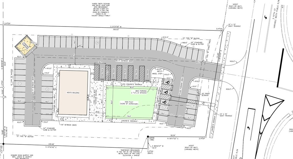 More Photos Of 1210 S Fifth St, Mebane Land For Lease