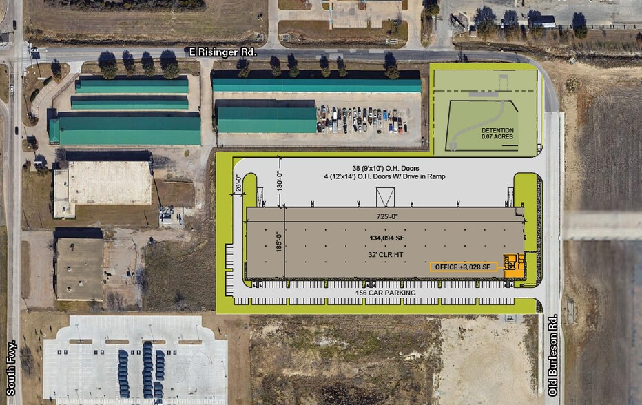 More Photos Of 101 W Risinger Rd, Fort Worth Industrial For Sale
