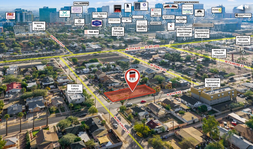More Photos Of 821 W McKinley St, Phoenix Land For Sale