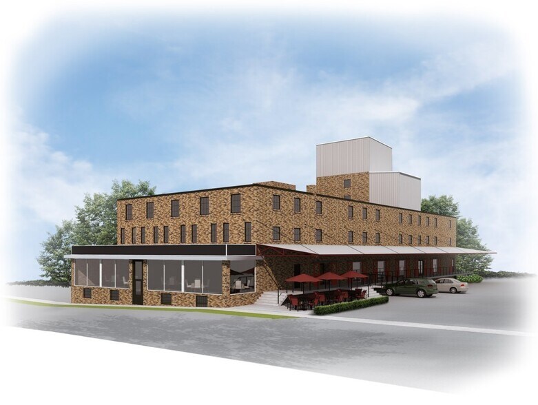 Primary Photo Of 320 S Court St, Medina Manufacturing For Lease