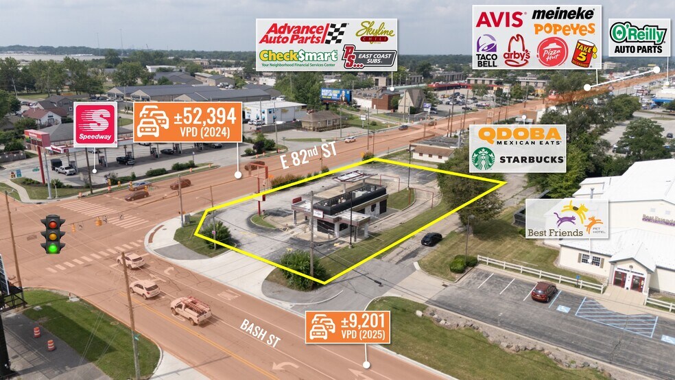 More Photos Of 6742 E 82nd St, Indianapolis Fast Food For Sale