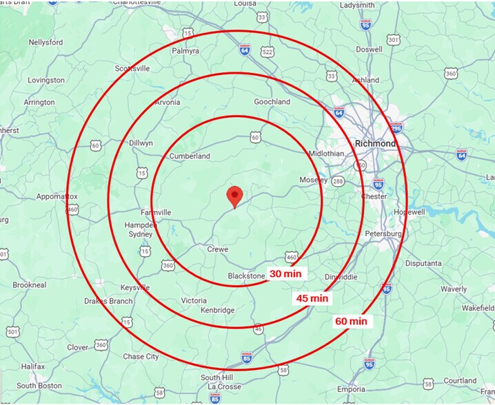 More Photos Of 19700-19720 Patrick Henry Highway / US Route 360, Jetersville Land For Sale
