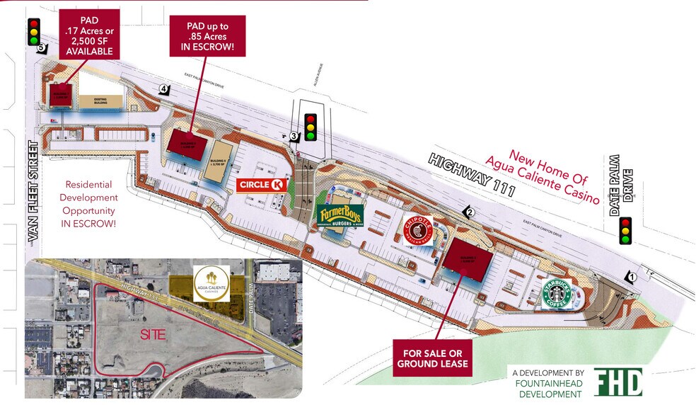 Primary Photo Of Highway 111 & Date Palm Dr, Cathedral City Land For Sale