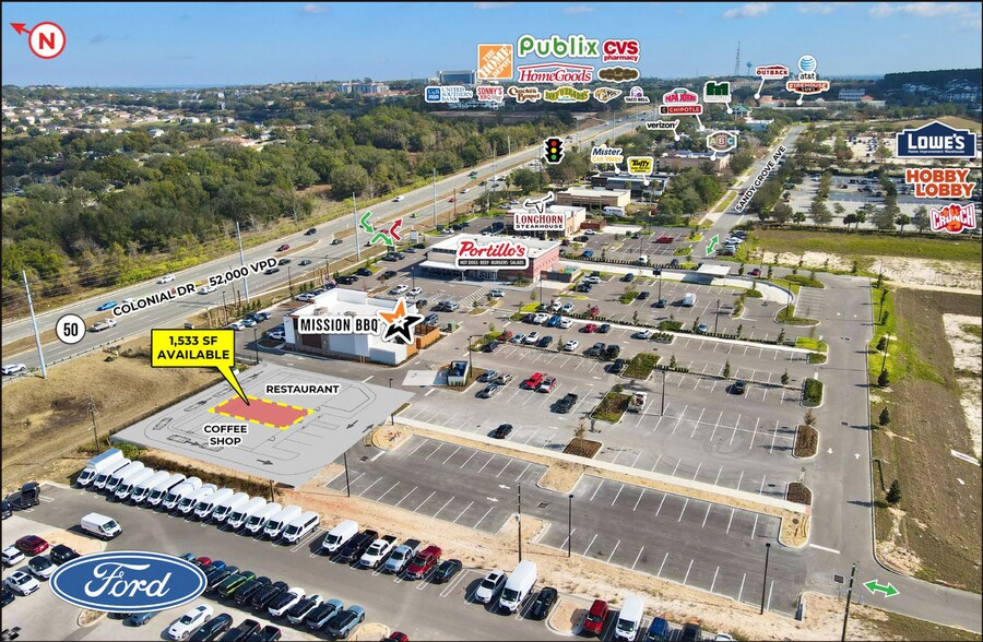 More Photos Of 1225 E Highway 50, Clermont Fast Food For Lease