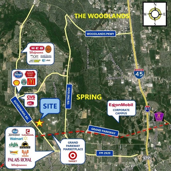 Primary Photo Of 22912 Kuykendahl Rd, Spring Land For Sale