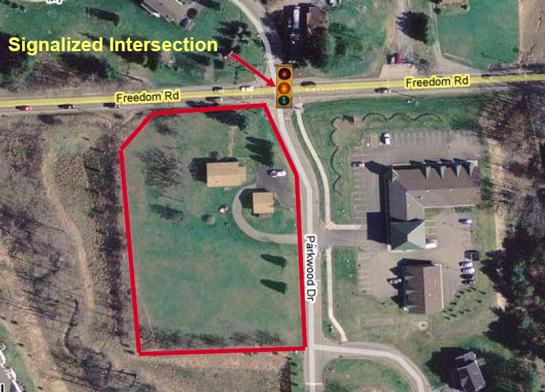 Primary Photo Of 1118 Freedom Rd, Cranberry Township Land For Sale