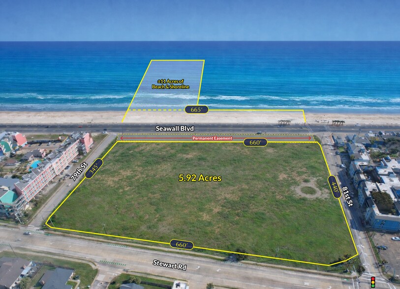 Primary Photo Of 8008 Seawall Blvd, Galveston Land For Sale