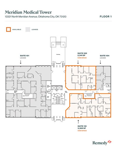 More Photos Of 13321 N Meridian Ave, Oklahoma City Medical For Lease