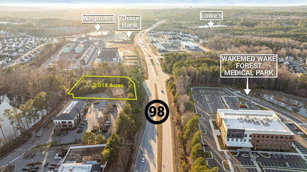 Primary Photo Of 1320 Corporate Chaplain Drive, Wake Forest Land For Sale