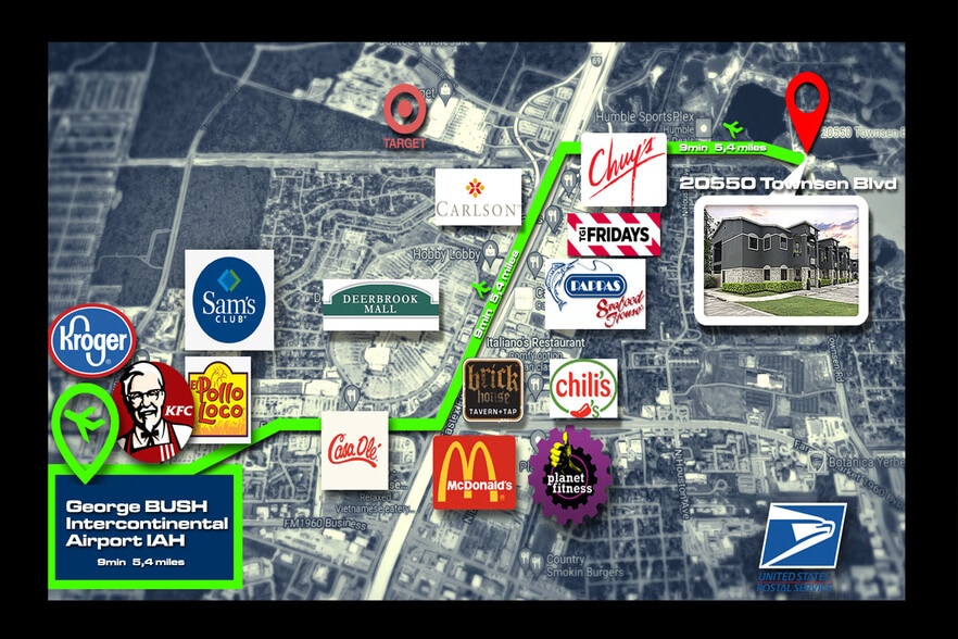 More Photos Of 20550 Townsen Blvd, Humble Office For Sale