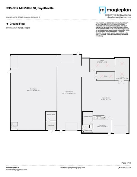 More Photos Of 335-337 McMillan St, Fayetteville Warehouse For Lease