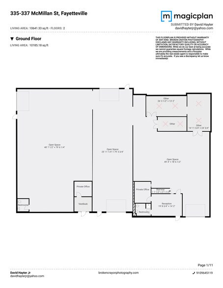 More Photos Of 335-337 McMillan St, Fayetteville Warehouse For Sale