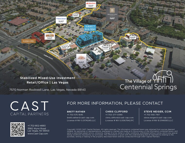 More Photos Of 7570 Norman Rockwell Ln, Las Vegas General Retail For Sale