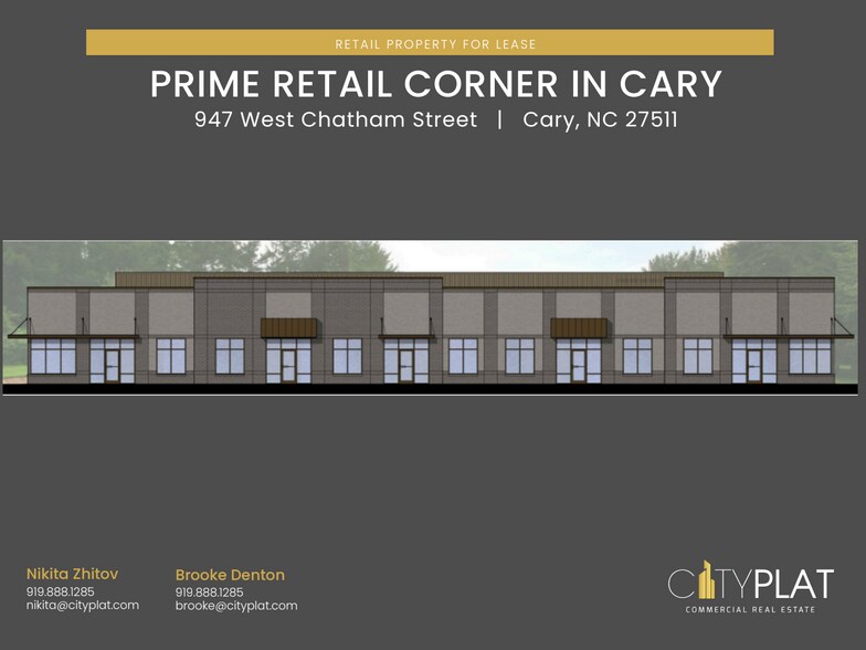More Photos Of 947 Chatham St, Cary General Retail For Lease
