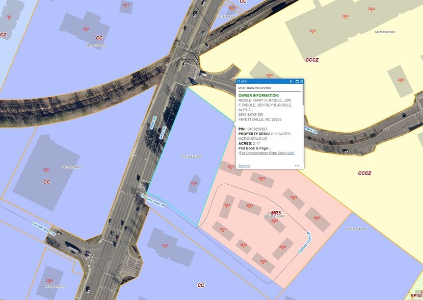 More Photos Of 2037 Skibo rd, Fayetteville Land For Sale