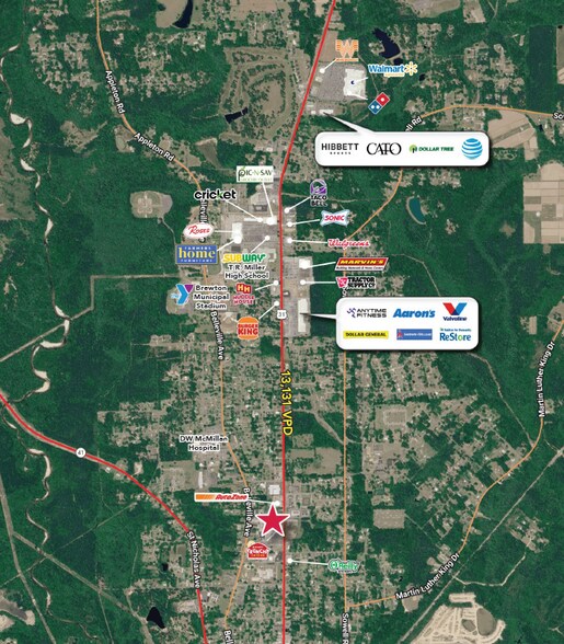 More Photos Of 1029 Douglas Ave, Brewton General Retail For Lease