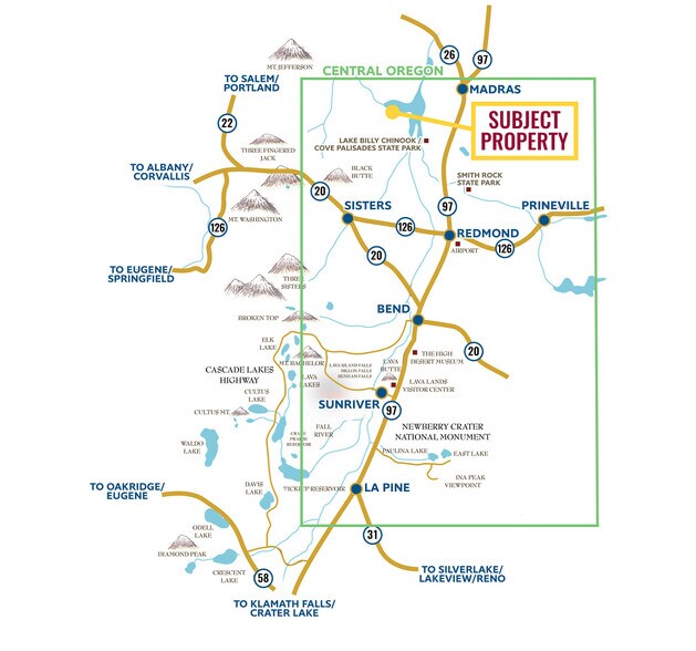 More Photos Of Taxlot 111100-00-01900, Culver Land For Sale