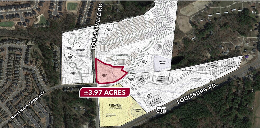 Primary Photo Of 0 Forestville Rd, Wake Forest Land For Sale