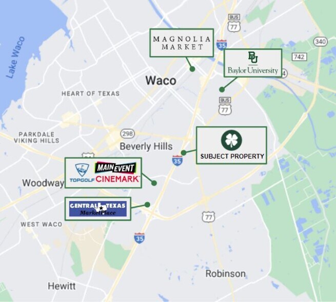 More Photos Of 3400 Interstate 35, Waco Land For Sale