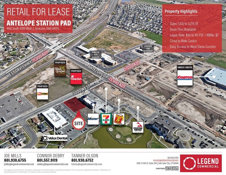 Primary Photo Of 1602 S 3000 W, Syracuse General Retail For Lease