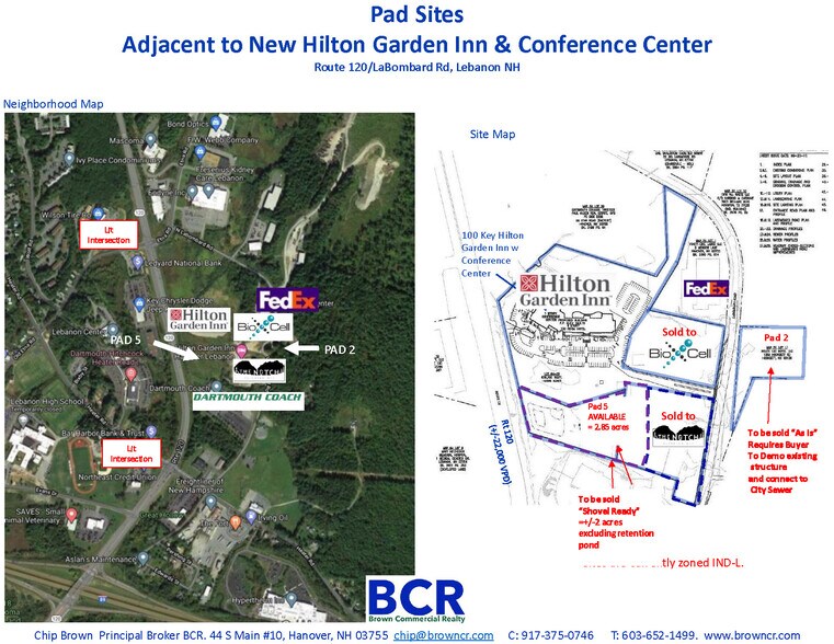 More Photos Of Route 120/LaBombard Rd, Lebanon Land For Sale