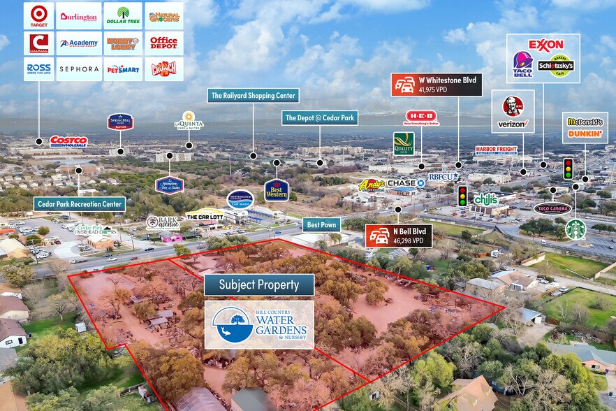 More Photos Of 1407 N Bell Blvd, Cedar Park General Retail For Sale