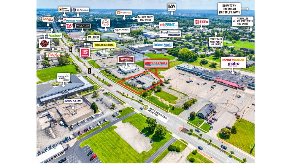 More Photos Of 661 Northland Blvd, Cincinnati Auto Repair For Sale
