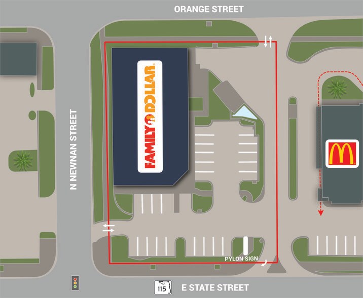 More Photos Of 233 State St E, Jacksonville Freestanding For Lease