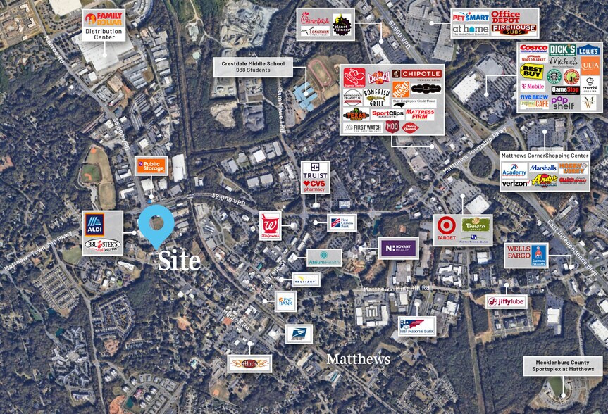 More Photos Of 527 W John St, Matthews Land For Sale