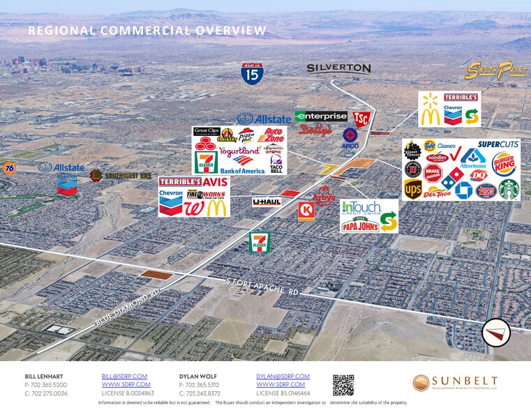 More Photos Of Fort Apache & Blue Diamond, Las Vegas Land For Sale