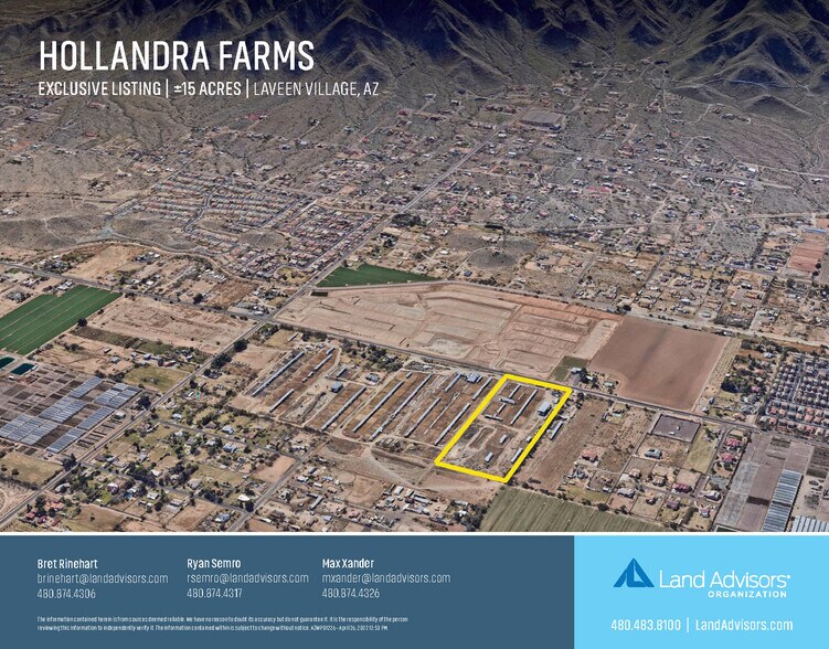 Primary Photo Of 3030 W Dobbins Rd, Laveen Land For Lease