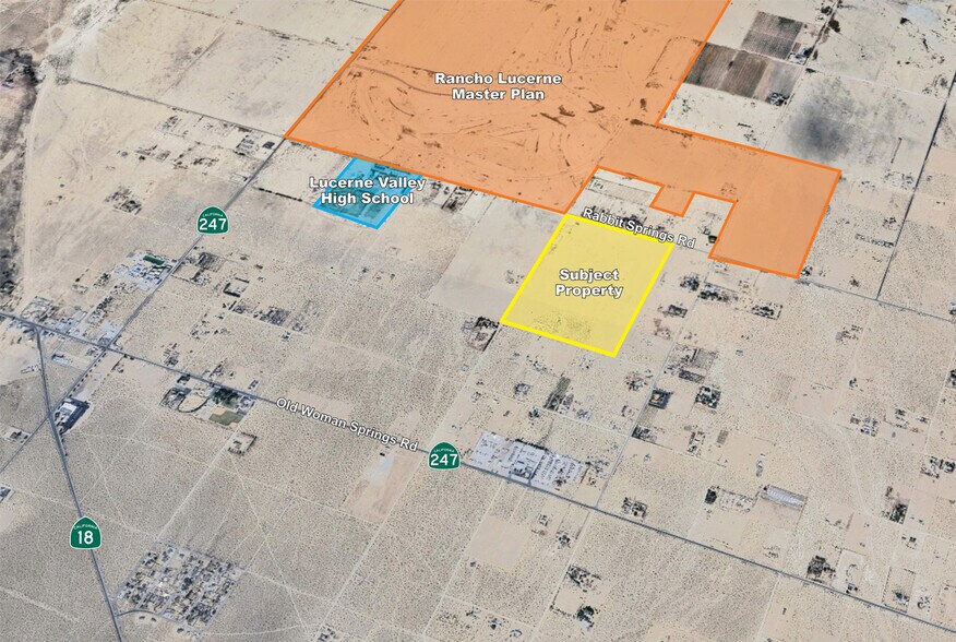 Primary Photo Of Rabbit Springs Road, Lucerne Valley Land For Sale
