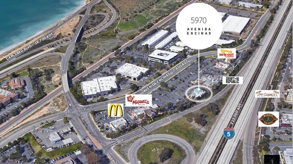 More Photos Of 5970 Avenida Encinas, Carlsbad Restaurant For Lease