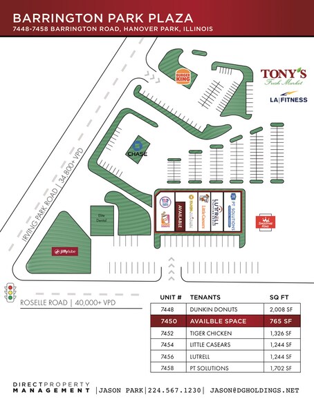 More Photos Of 7448-7458 Barrington Rd, Hanover Park Storefront Retail Residential For Lease