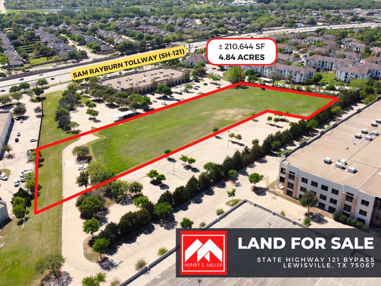 Primary Photo Of Highway 121 - The Ridge at 121 - Land, Lewisville Land For Sale