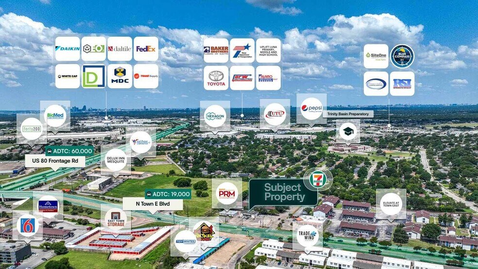 More Photos Of 3801 N Town East Blvd, Mesquite General Retail For Sale