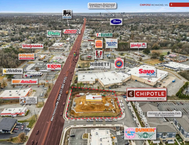 More Photos Of 4008 Mechanicsville Tpke, Richmond Fast Food For Sale