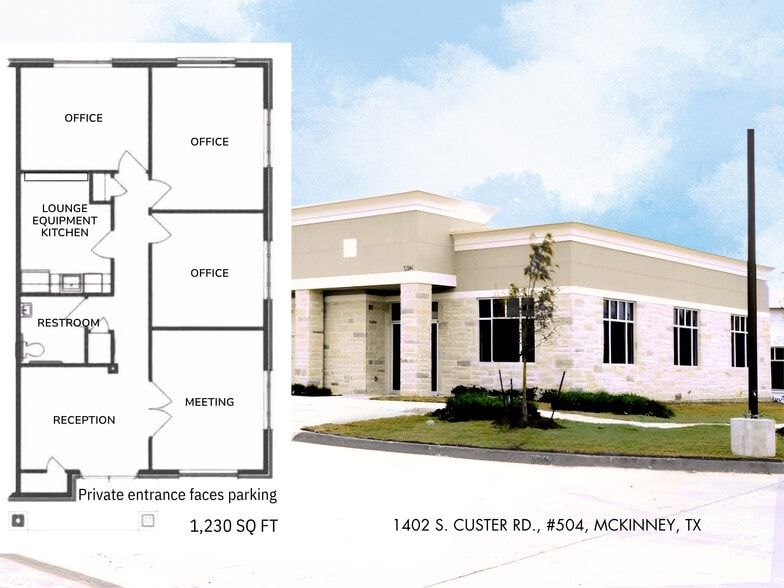 Primary Photo Of 1402 S Custer Rd, McKinney Medical For Lease