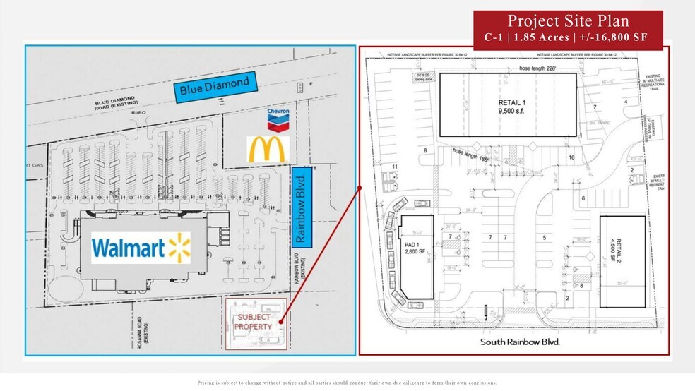 More Photos Of Rainbow Blvd Blue Diamond Blvd Blvd, Las Vegas Unknown For Lease