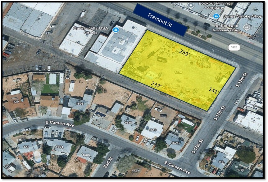 More Photos Of 1620 E Fremont St, Las Vegas Land For Sale